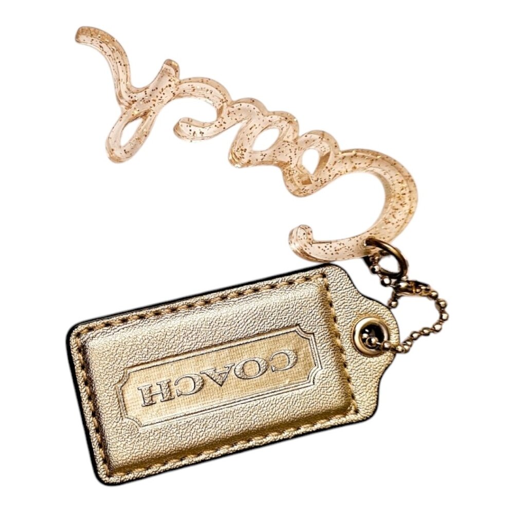 Coach Leather Hangtag – Classic & Authentic